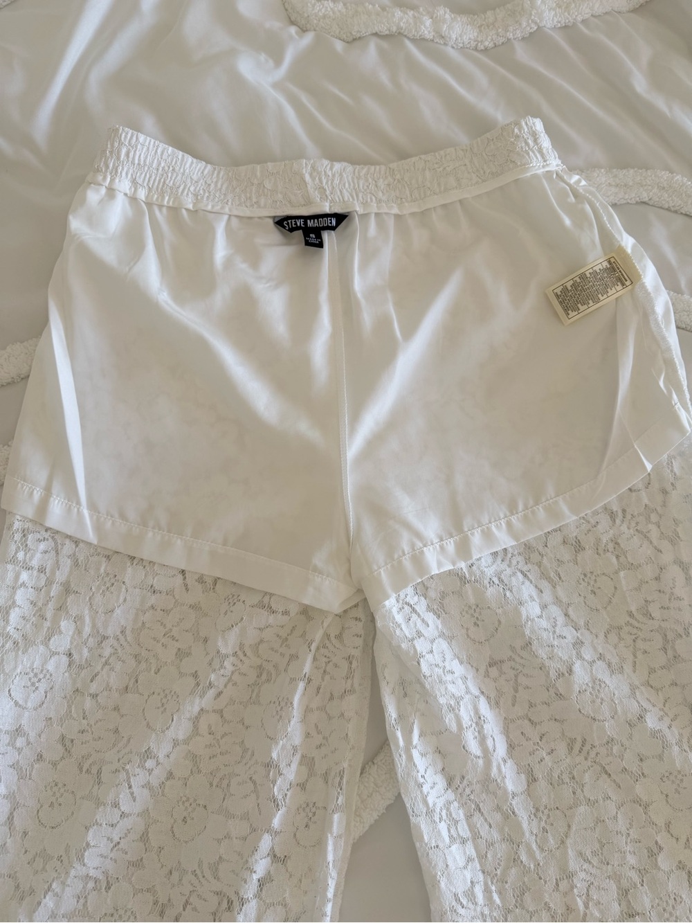 🌤️Steve Madden White Lace Pants - Picture 12 of 12